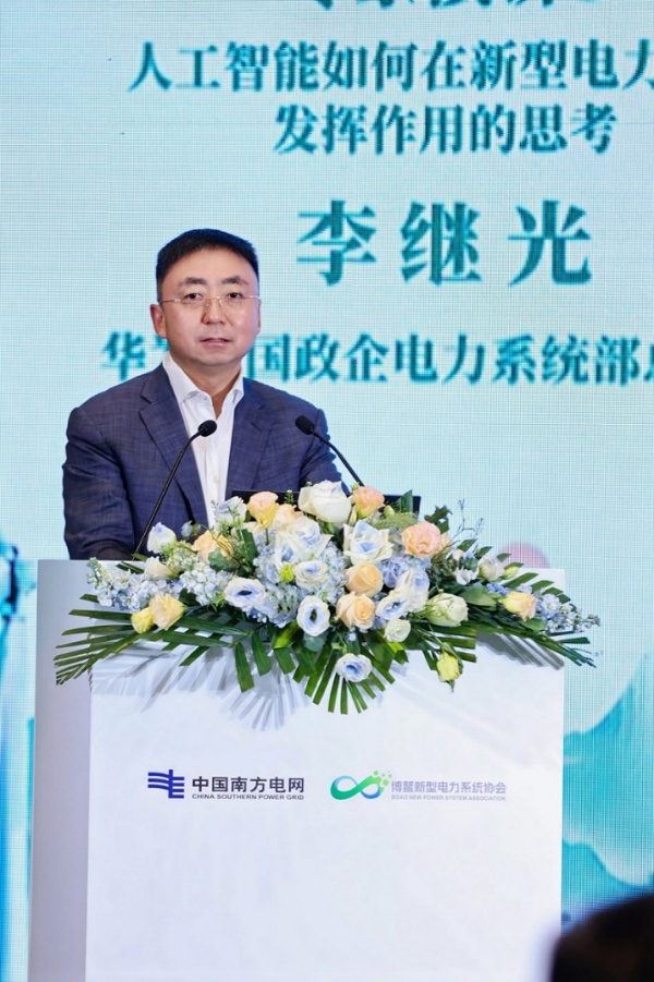 华为中国政企电力系统部总经理 李继光